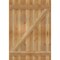 Ekena Millwork Joined Board-n-Batten Shutters w/Z-Bar, Rough Sawn Western Red Cedar, 32 1/4W x 46H, PR RBJ06Z32X046RWR - alternate 4